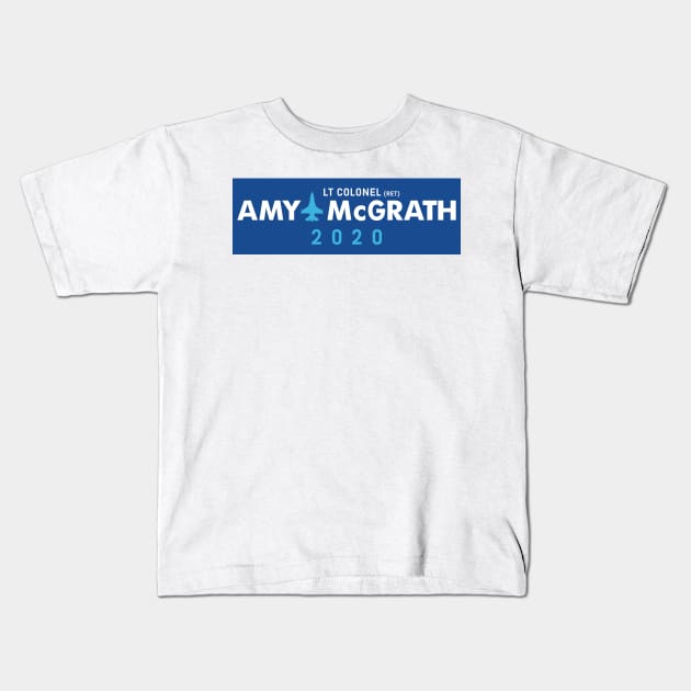 Amy McGrath 2020 Kids T-Shirt by Soll-E